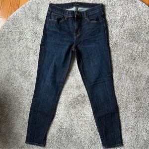 J Brand Systematic indigo skinny cropped jeans 29 like new